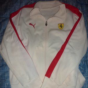 PUMA Ferrari Full Zip Track Jacket. Pristine Large.